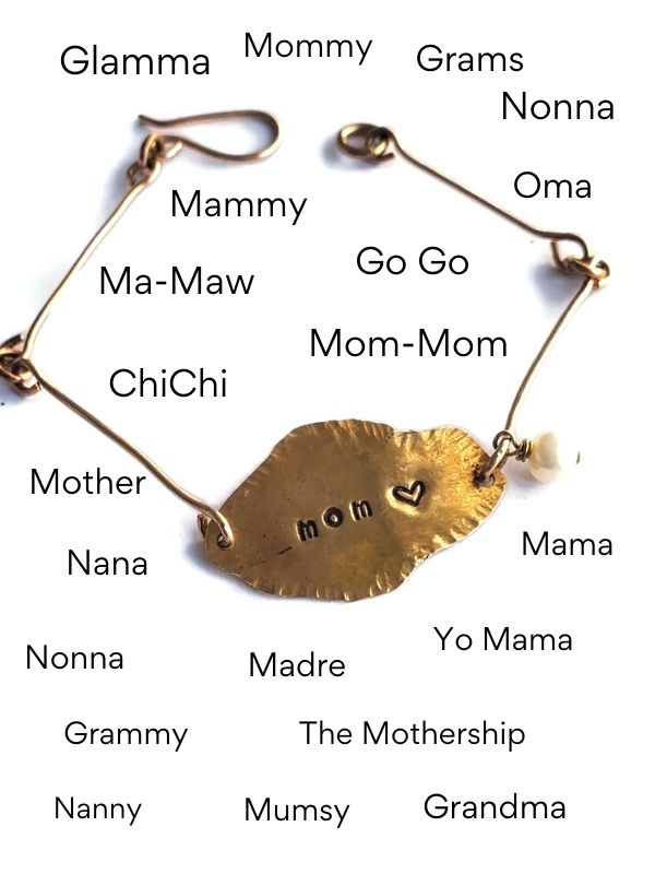 organic id bracelet with name examples